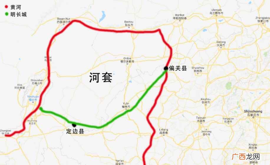 河套地区指哪里地图 河套地区指哪里