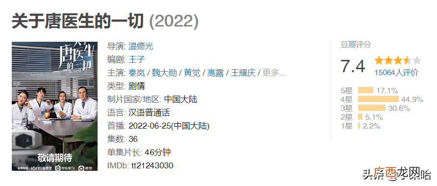 关于医生的电视剧有哪些最好看 关于医生的电视剧