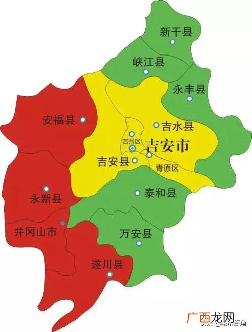 吉安市各区县人口与GDP情况 吉安人口数量排名