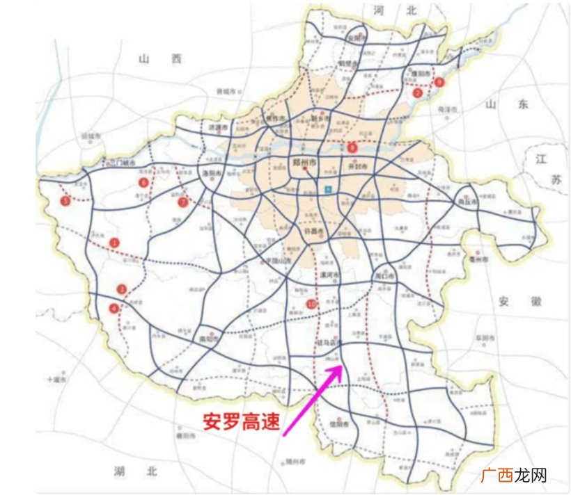安罗高速路线图 安罗高速起点和终点是哪里