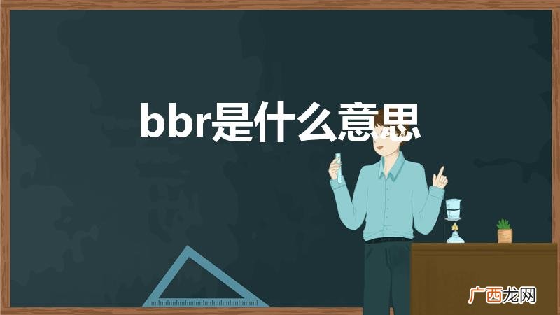 酒吧女的说bbr是什么意思 bbr是什么意思