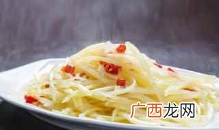 炒土豆丝热量 炒土豆丝含有多少热量