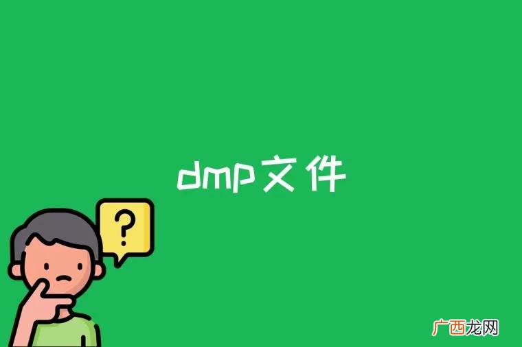 dmp文件是什么意思 dmp文件是什么