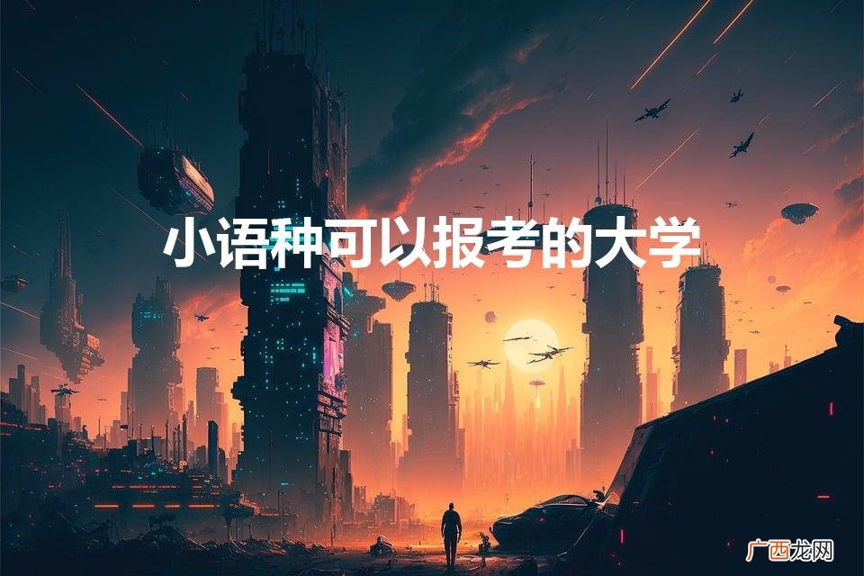 小语种院校有哪些 小语种可以报考的大学