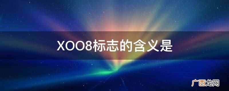 XOO8标志的含义是行驶道路的道路编号 XOO8标志的含义是