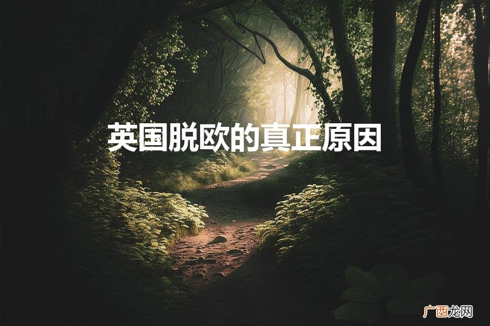 英国脱欧的真正原因（英国脱欧的真正原因是)
