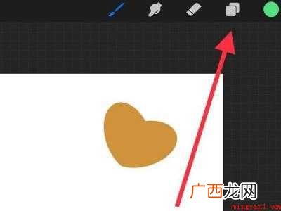 procreate如何合并图层