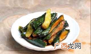 腌黄瓜咸菜怎么做 快来看看以下做法