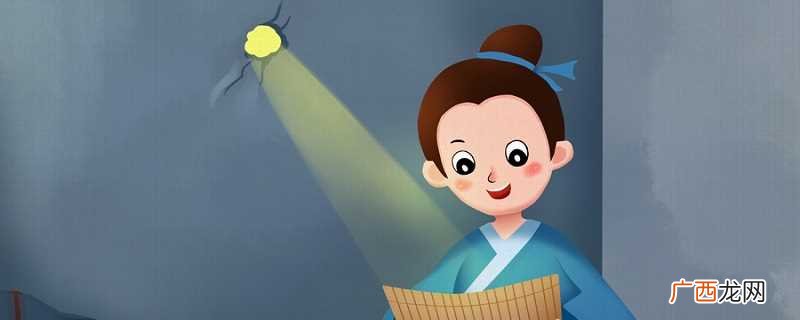 凿壁借光的主人公是谁呀 凿壁借光的主人公是谁
