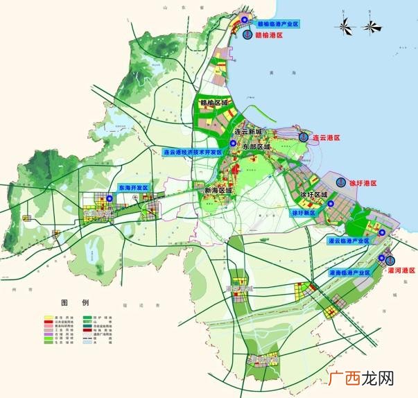 连云港这个城市下辖3个区3个县 连云港在哪个省介绍