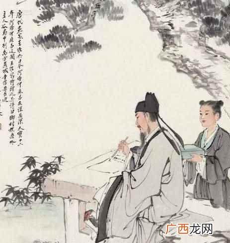 古诗画的作者是王维,唐朝诗人、画家 画是谁写的