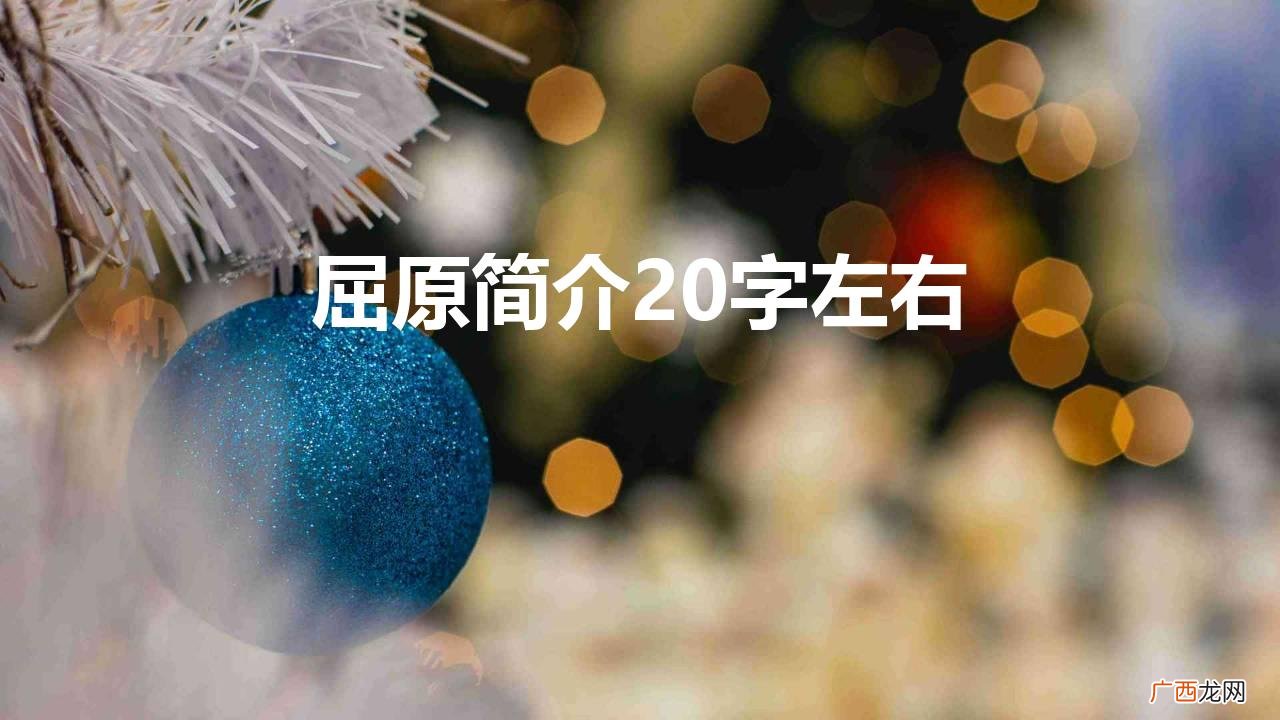 屈原历史背景介绍 屈原简介