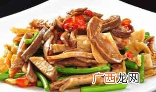 800g猪肚的做法步骤 猪肚怎么炒家常做法