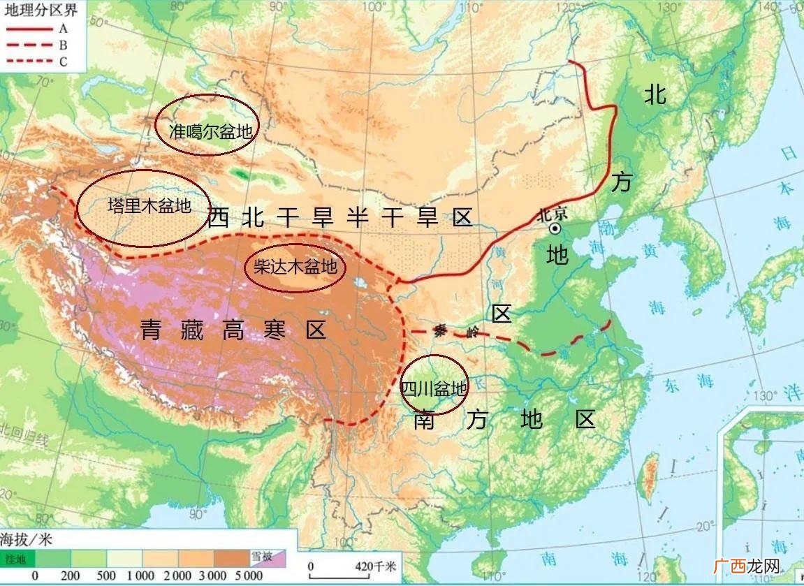 在青藏高原上，地貌特征极为特别 柴达木盆地位于哪个高原