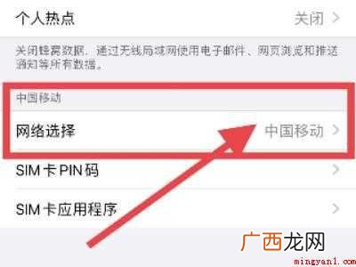 演示机型:Iphone 12 营运商网络怎样设置