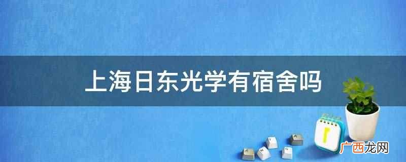 上海日东光学有限公司 上海日东光学有宿舍吗
