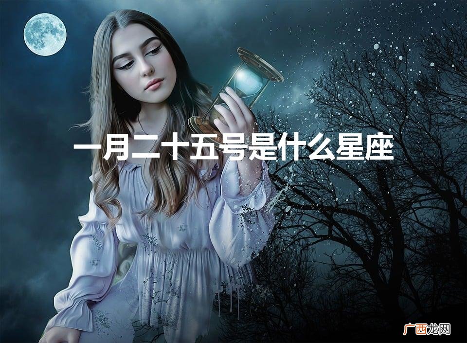 一月二十五号是什么星座