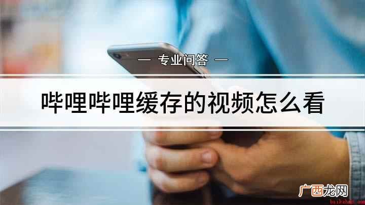 哔哩哔哩 5.53 哔哩哔哩缓存的视频怎么看