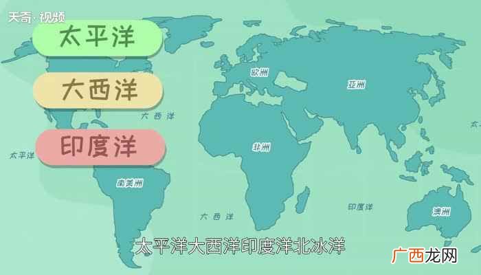 四大洋按面积大小从大到小排列顺序为:太平洋、大西洋、印度洋、 四大洋面积从大到小排
