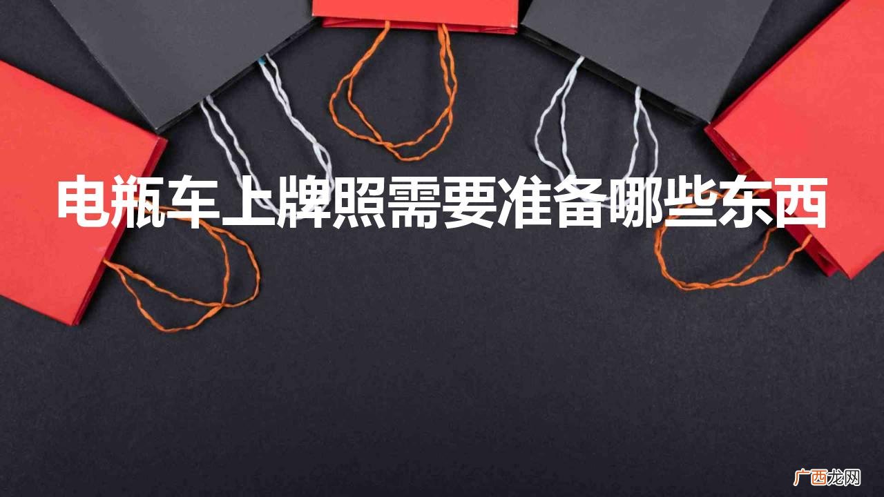 不同电动车上牌照手续不同 电瓶车上牌照需要准备哪些东西