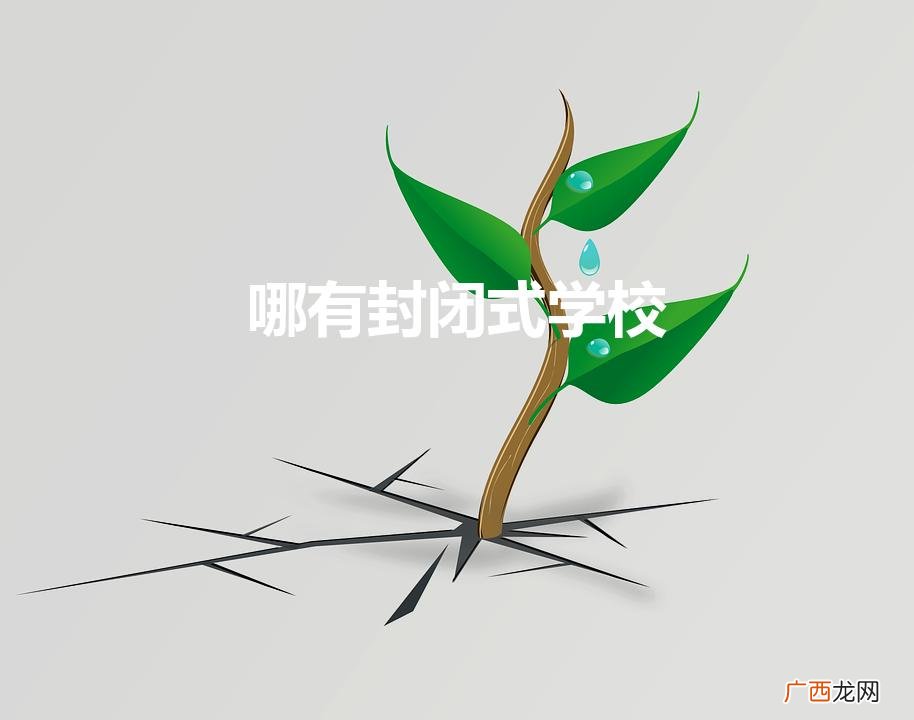 封闭式管理叛逆孩子的学校有哪些 哪有封闭式学校