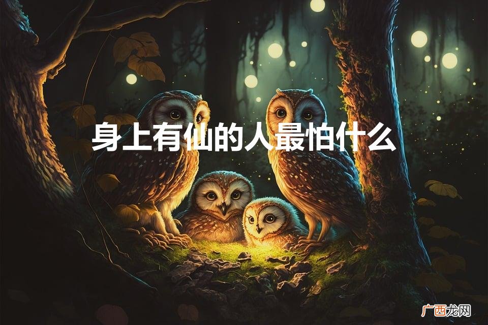 身上有仙的人最怕什么（身上有仙都忌讳什么)