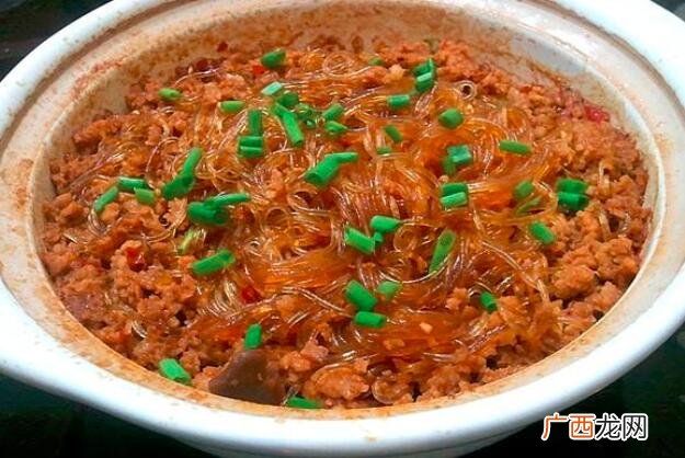 红薯粉丝肉末怎么做