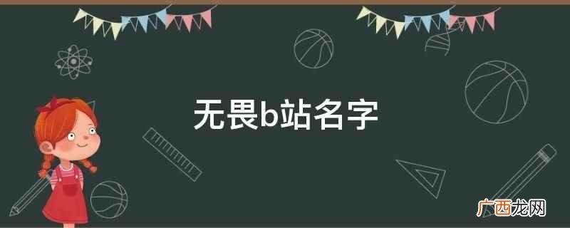 无畏b站名字