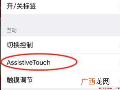 苹果手机移动的圆圈怎么设置出来