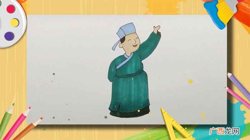 古代人简笔画女孩 古代人简笔画