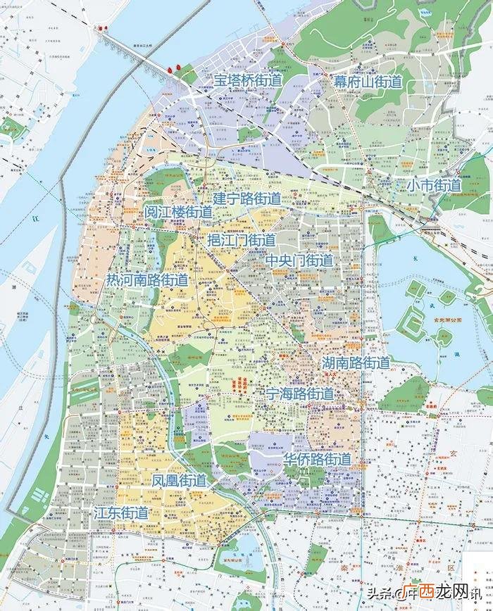 南京主城区范围由多少个区构成 南京主城区是哪几个区