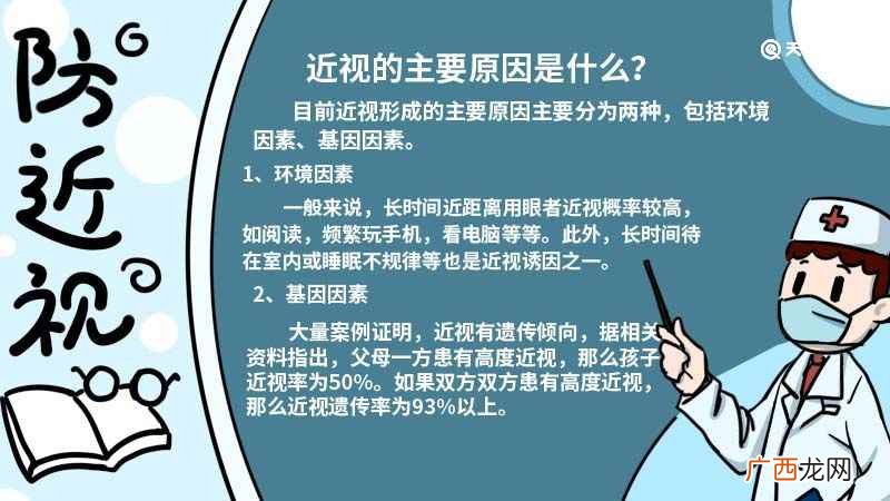 防近视、涂颜色、写文字 防近视手抄报简单