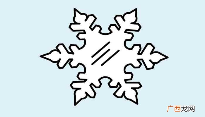 画雪花的边缘纹路有哪些 雪花简笔画