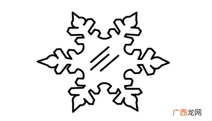画雪花的边缘纹路有哪些 雪花简笔画