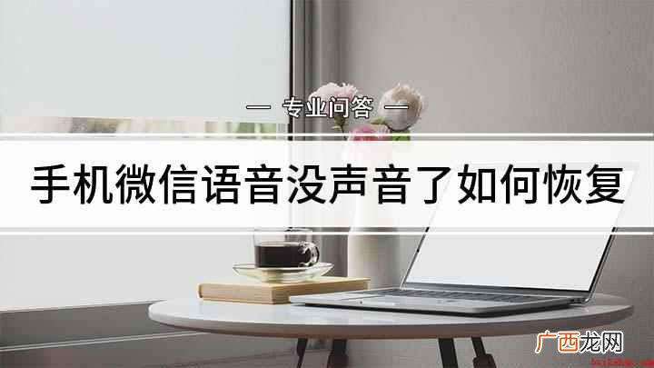 手机微信语音没声音了如何恢复