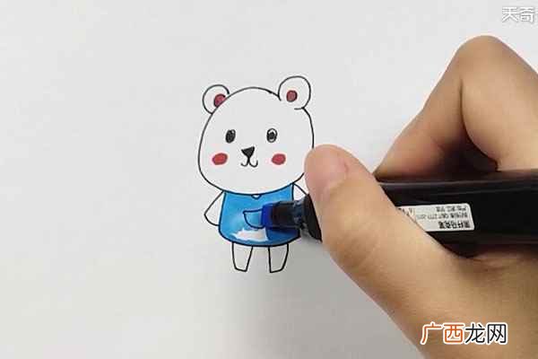小熊简笔画幼儿 小熊简笔画