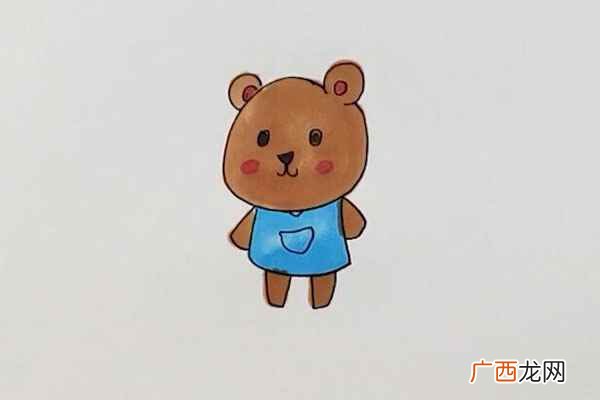 小熊简笔画幼儿 小熊简笔画