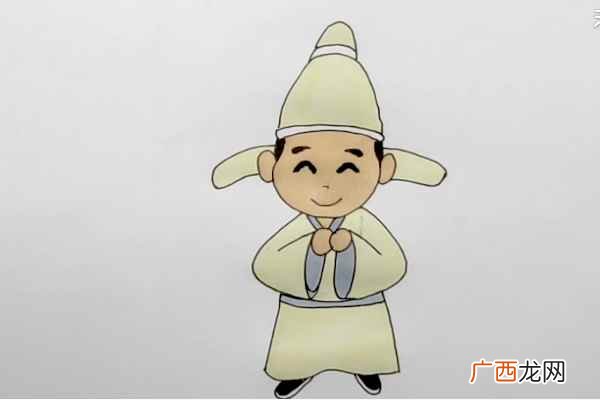 李白简笔画古风 李白简笔画