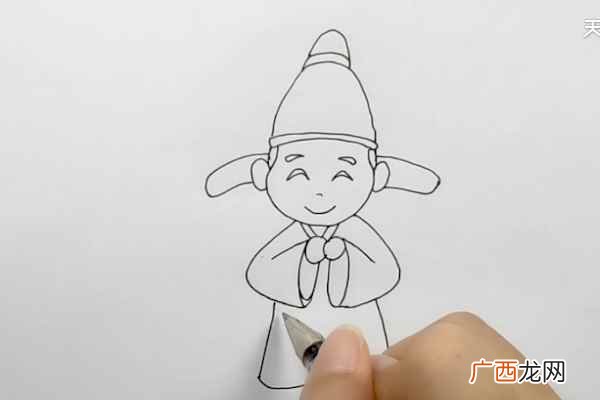 李白简笔画古风 李白简笔画