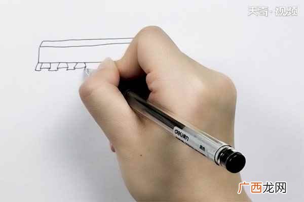 窗户阳台先画一个立方体 窗户简笔画