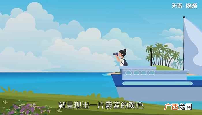 大海为什么是蓝色的答案 大海呈现蓝色的原因