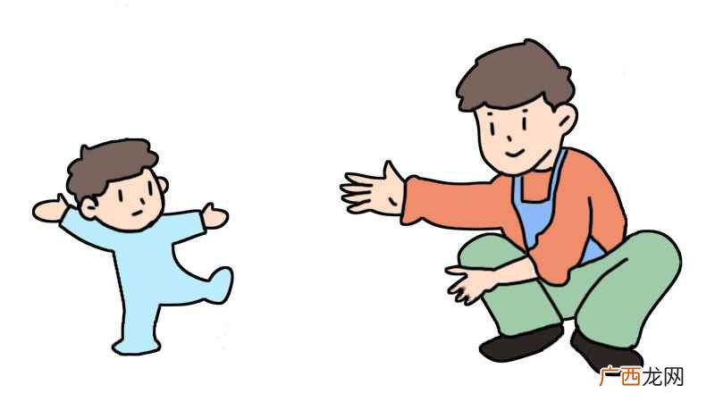 画父亲和孩子的脑袋线条 父亲节的简笔画画法