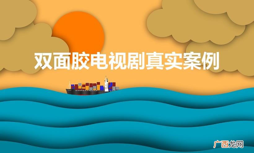 双面胶真实案例 双面胶电视剧真实案例