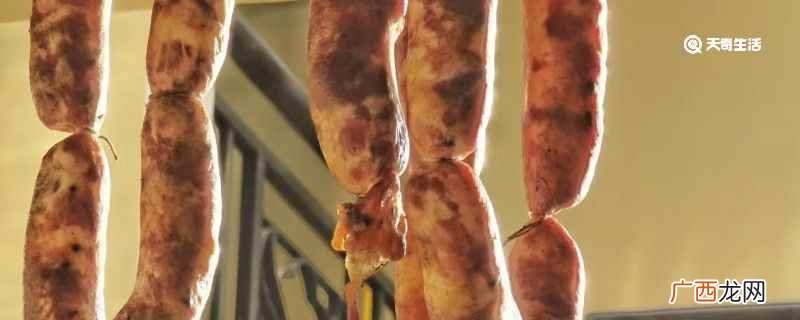 空气炸锅炸香肠需要几分钟多少度 灌香肠的配料