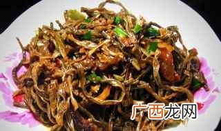 太阳底下晒干的做法步骤 干豇豆的做法