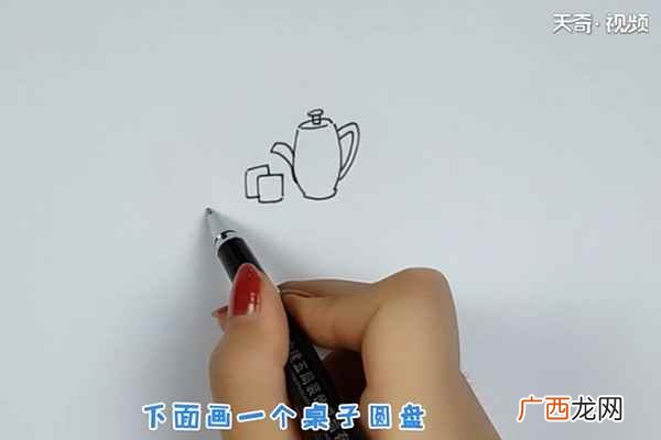 桌子简笔画儿童画 桌子简笔画