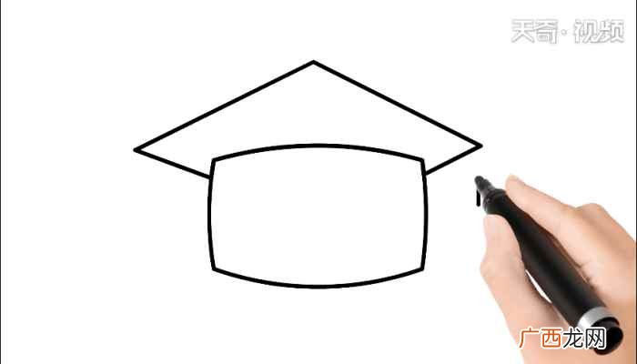 学士帽简笔画 学士帽简笔画怎么画