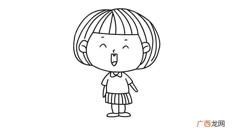 漫画人物简笔画女生 漫画人物简笔画女生怎么画