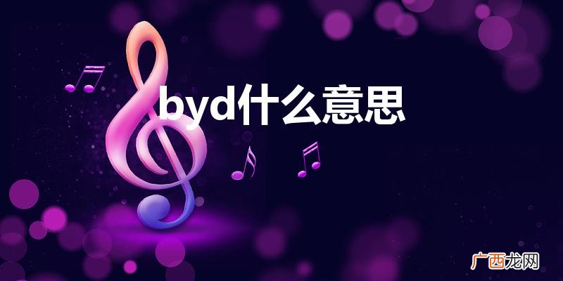 BYD是什么意思 byd什么意思