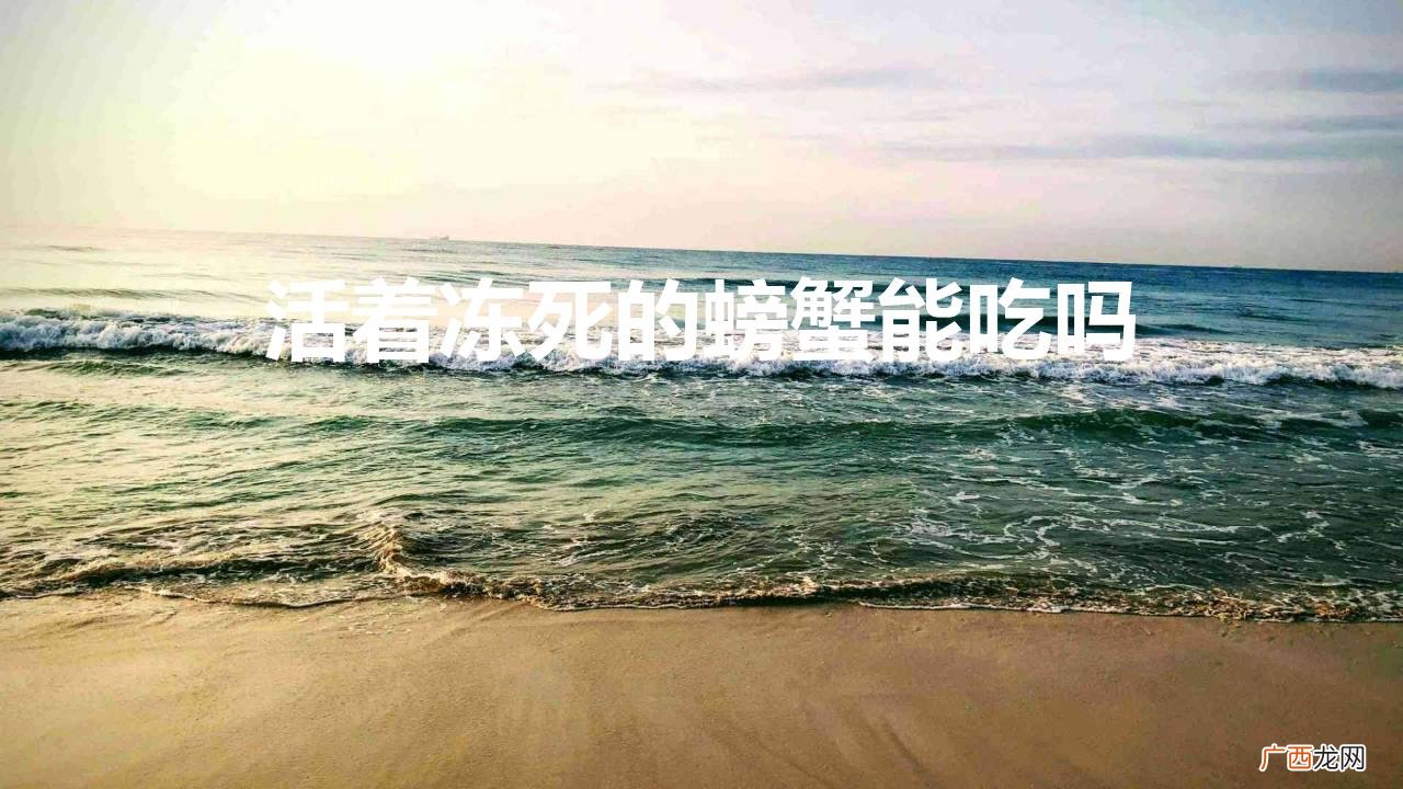 螃蟹活着冷冻后可以食用吗 活着冻死的螃蟹能吃吗